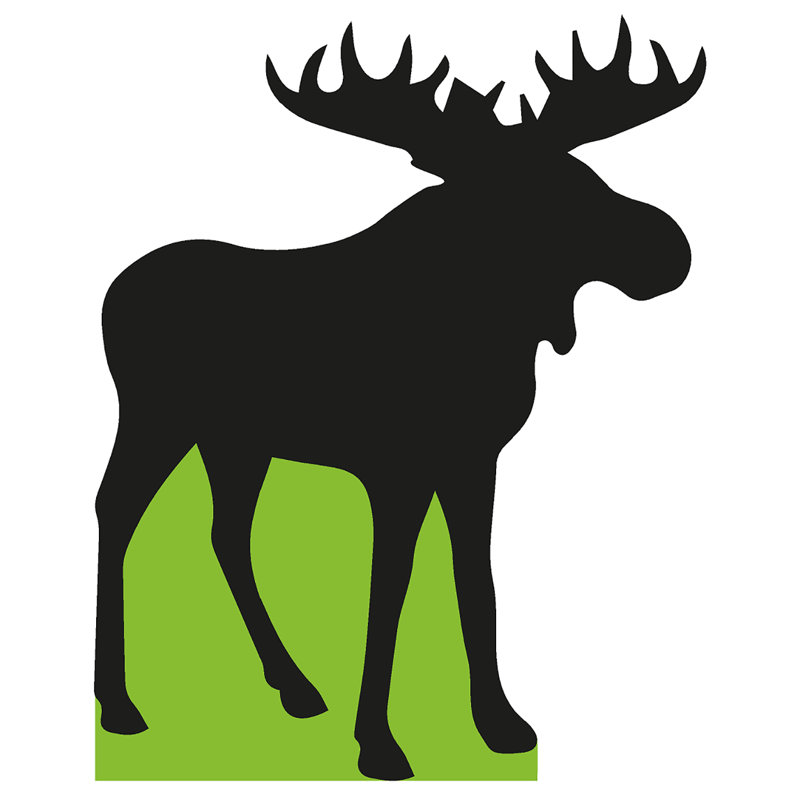 Moose Cardboard Standup