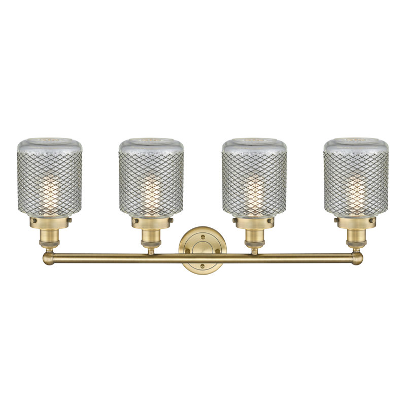 Dore 4 - Light Dimmable Vanity Light, Polished Nickel
