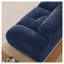 Ensemble de canapé en velours bleu 2 pièces, canapé-lit à 2 places et 3 places, mobilier de salon moderne sans assemblage