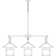 Evergreen 4 - Light Sputnik Square / Rectangle Chandelier