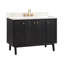 Adele 48" Free Standing Single Bathroom Vanity with Quartz Top-256170104-256170105
