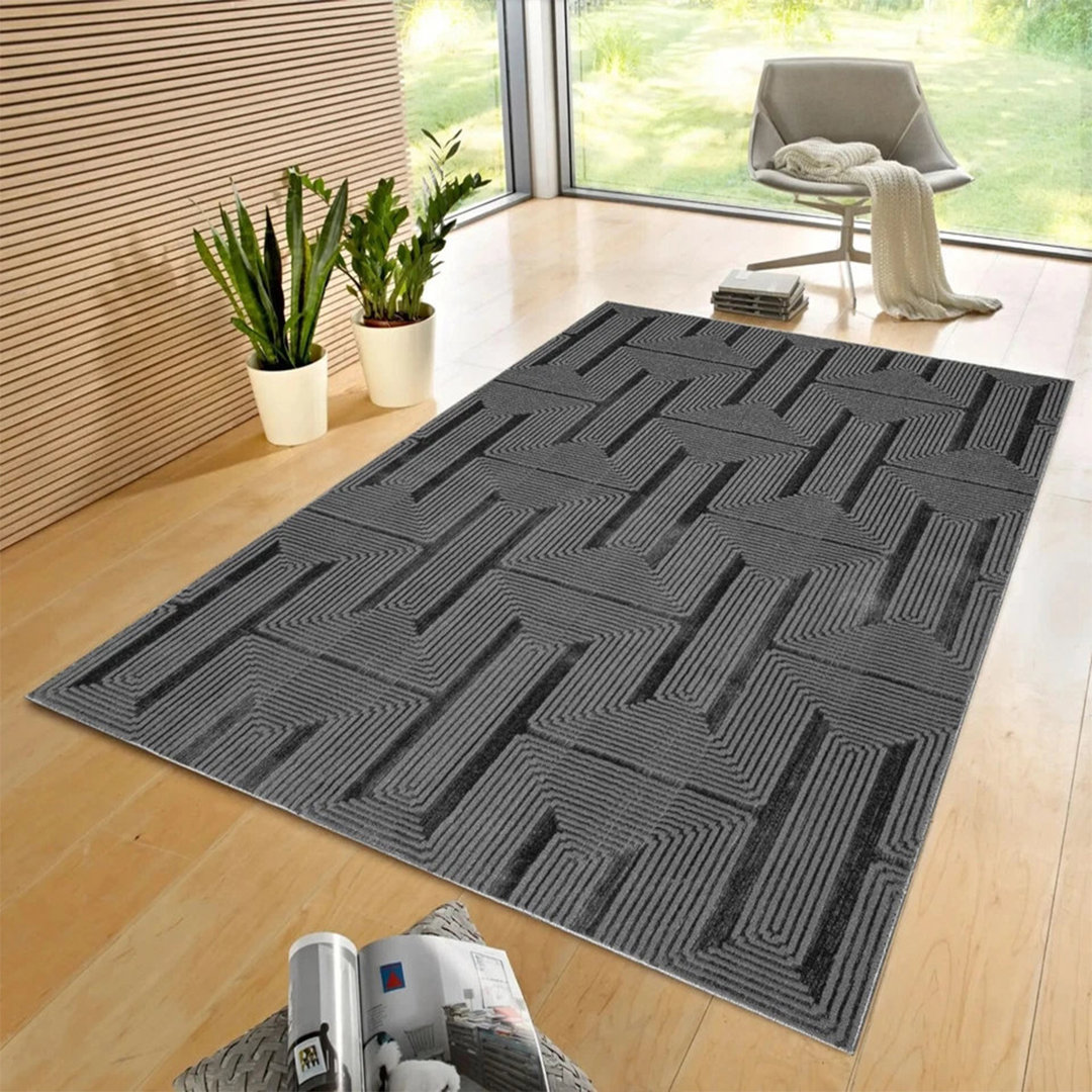 Geometric Indoor / Outdoor Area Rug