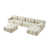 Tissu beige est en rupture de stock sélectionné