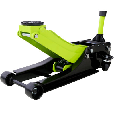 Floor Jack, 3.5 Ton Low Profile Floor Jack, Heavy-Duty Steel Racing Floor Car Jack With Dual Piston Quick Lift Pump, Truck Hydraulic Jack(3.5T Dual Pump 4"-21")