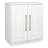 Tillman 28" Wide Rectangular Accent Cabinet in White-1716103248