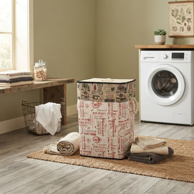 Boîte de rangement pliable en tissu
