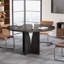 Table de conférence ronde pour 4 personnes Crownover, table de réunion en bois pour 4 personnes-892030559