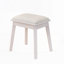 Ensemble de coiffeuse avec lumières DEL, miroir et coiffeuse 4 tiroirs avec tabouret pour chambre à coucher moderne-772475823