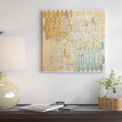Reproduction d’art géométrique sur toile tendue