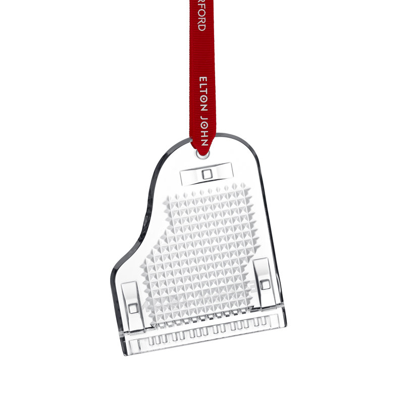 Elton John Piano Ornament