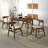 Lucia Solid Wood Dining Table-1304657901