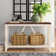 Rakira Modern Farmhouse Console Table
