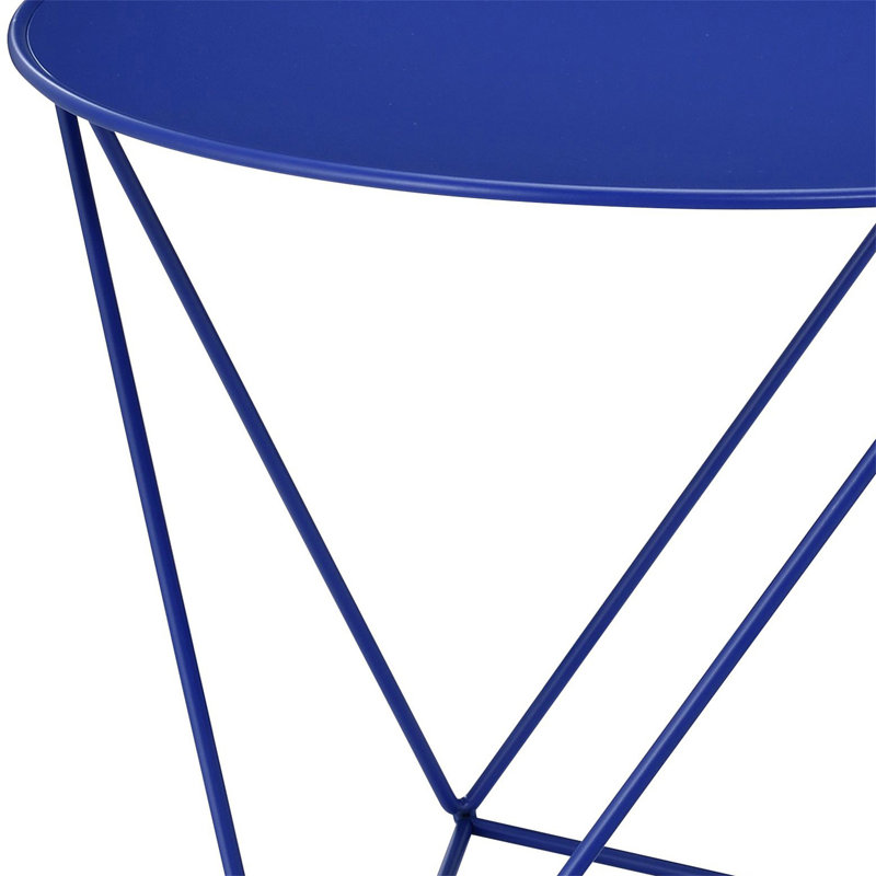 Table d'appoint Epidia, Bleu