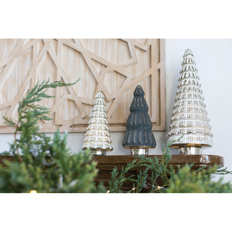 L Good Cheer Tree, 12" H x 5" W x 5" D