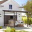 2.55m x 3m x 2.95m Metal Pergola