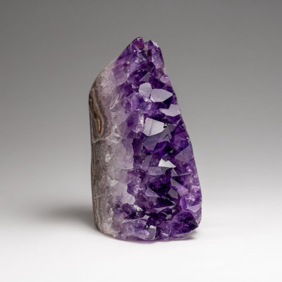 Genuine Amethyst Crystal Cluster From Brazil (449.6 Grams)