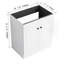 Meuble-lavabo autoportant 30 po et 2 portes d'armoire à fermeture en douceur (emballage KD) - sans le lavabo-111882703-111882701