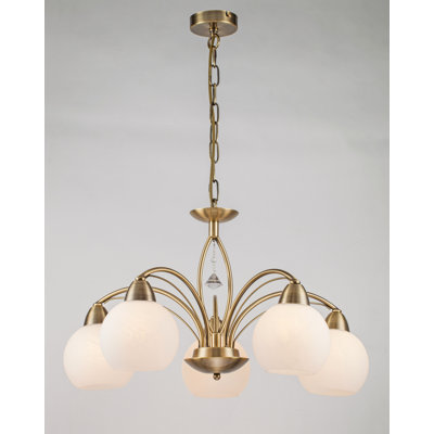Isabella 5 - Light Shaded Chandelier