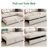 Anureet L-Shaped Sectional Modular Sofa Bed With Storage Seat-112387175