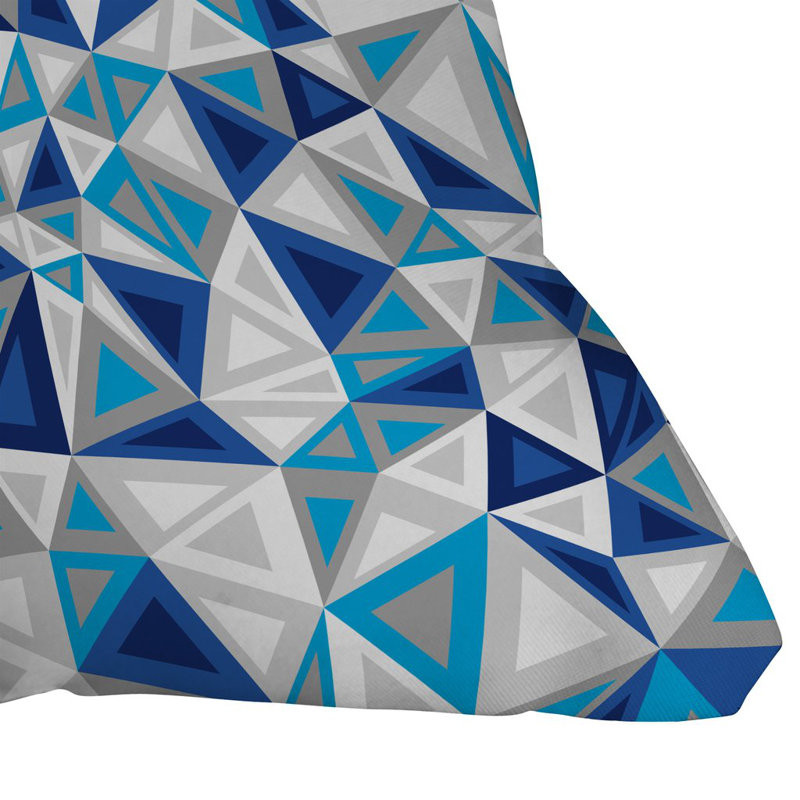 Coussin décoratif glacé gneural triillusion, 16 po x 1 po