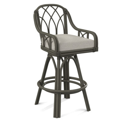Edgewater Swivel Upholstered Counter Stool