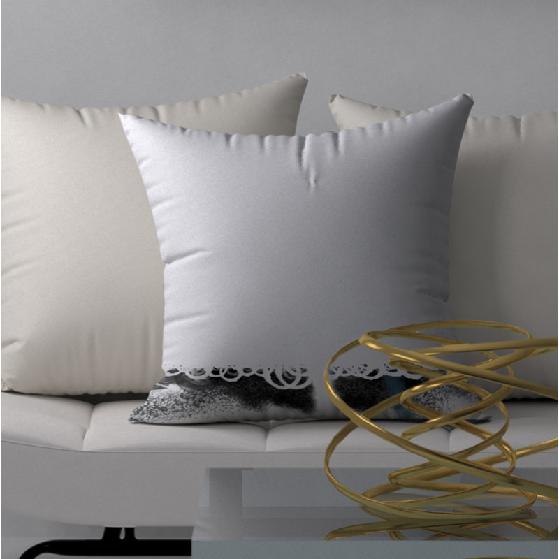 Housse de coussin carrée radiant prestige, H 24 po x l 24 po