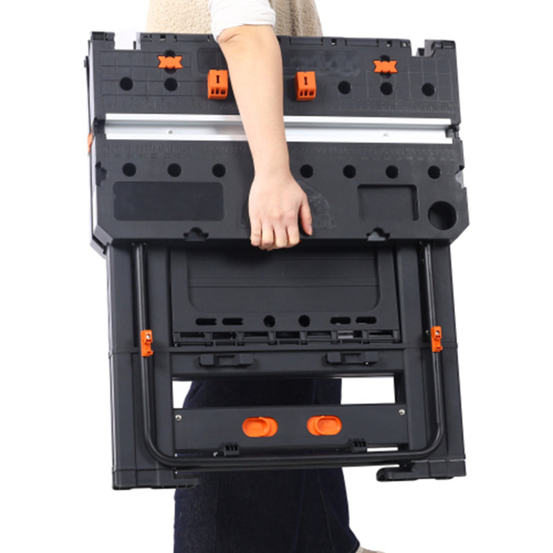 Portable Folding Work Table, 2-in-1 as Sawhorse & Workbench