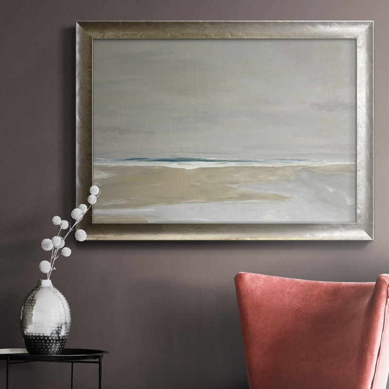 Oregon Coast - peinture sur toile encadrée, L 20 po x H 16 po