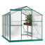 Serre en polycarbonate, serre de jardin à plante robuste de 6 pi x 8 pi pour la cour / l'extérieur-128815029