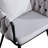 Maylyn 18'' H Tufted Velvet Armchair-1952761701