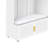 4-in-1 Hall Tree with Padded Bench, 4 Hooks, and Multi-Tier Storage Shelves-129607295