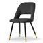 Chaise d'appoint en métal Jasie-478636087