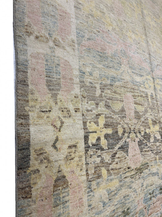 Tapis en laine d'agneau unique 8 pi 3 po x 11 pi Blainey