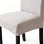 Housse de chaise de salle à manger extensible en jacquard extensible, housses de chaise Parsons amovibles et lavables, ensemble de 2 pièces-1302829318