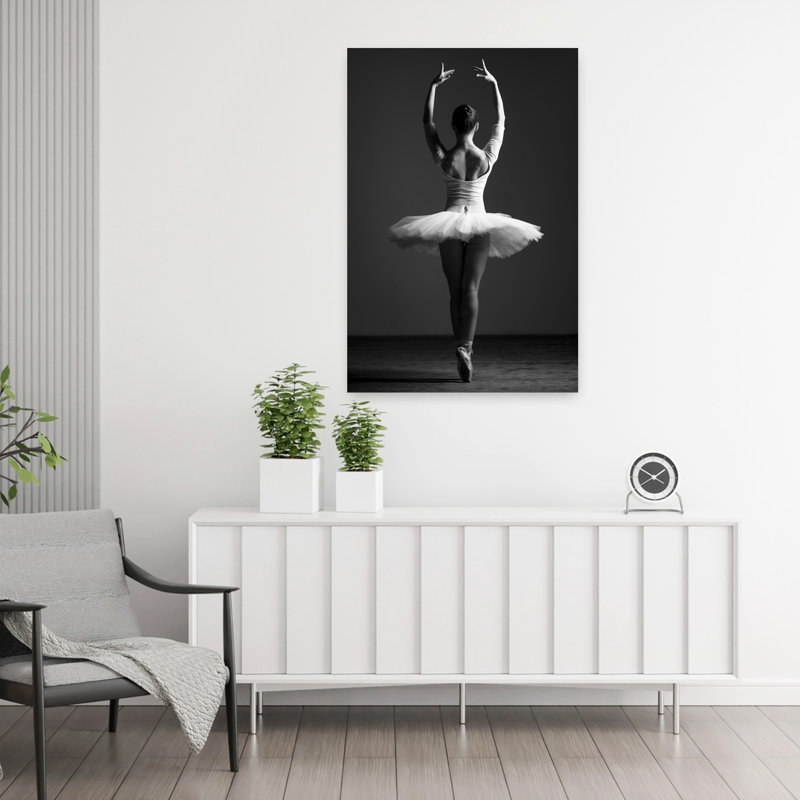 Art contemporain abstrait pirouette, H 36 po x l 24 po