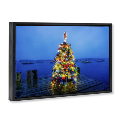 «Lit Bouys Christmas Tree» par Rick Berk