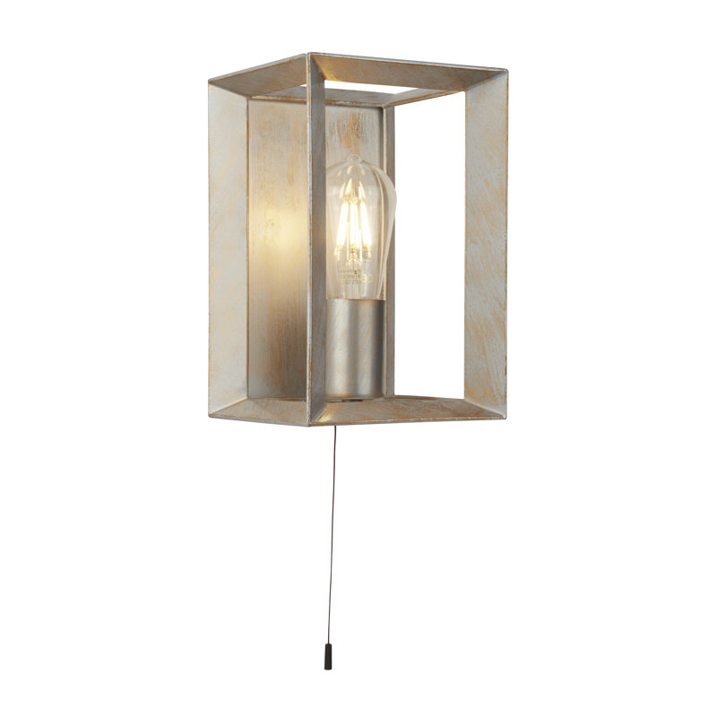 Alondra Mild Steel Flush Mounted Sconce