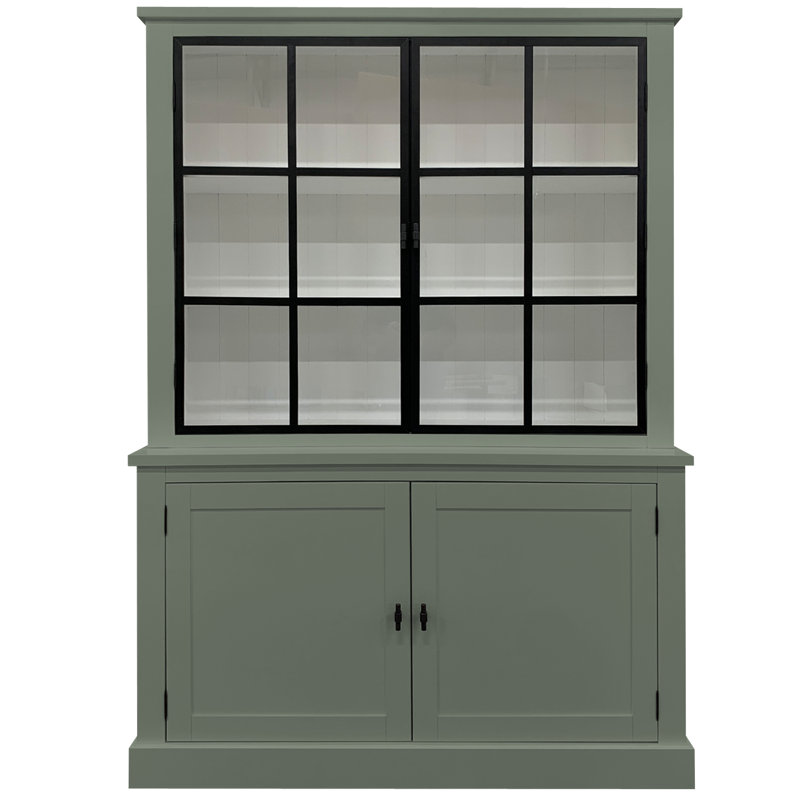 Avangelia Display Cabinet, Cement Grey