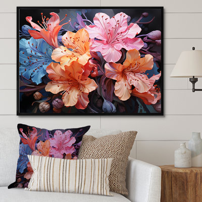 " Burst Of Tropical Color Hibiscus III "