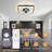 20" Cube Ceiling Fan with LED Light Kit, 3 Color Tone Dimmable Remote and App Control