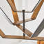 Tamaqua 4 -Light Geometric LED Chandelier