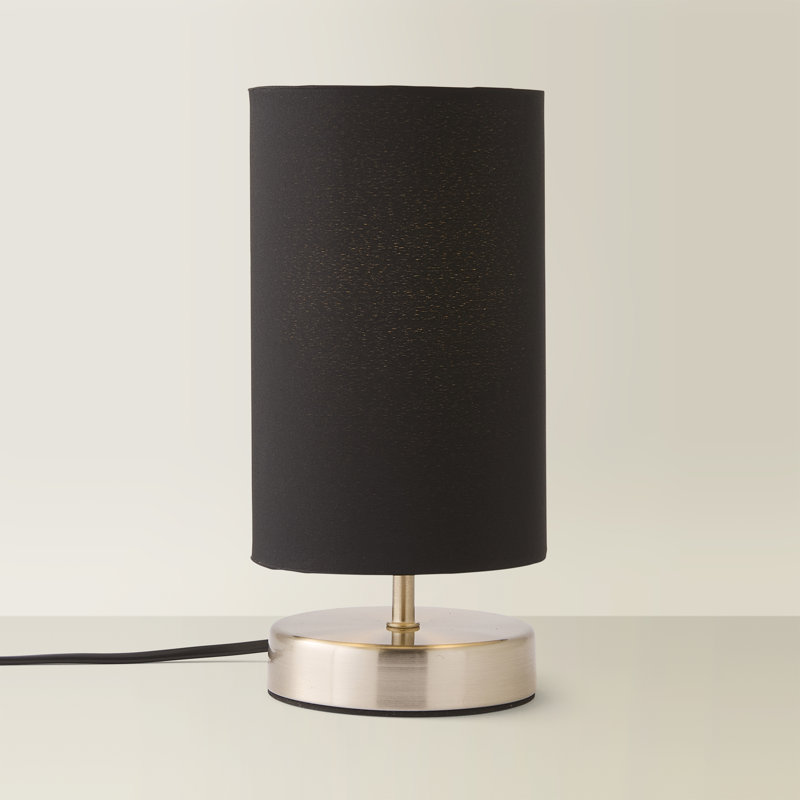 Romica Metal Table Lamp, Yes, Navy, Brushed Chrome