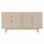 Buffet 4 portes avec portes à motif convexe-847462921