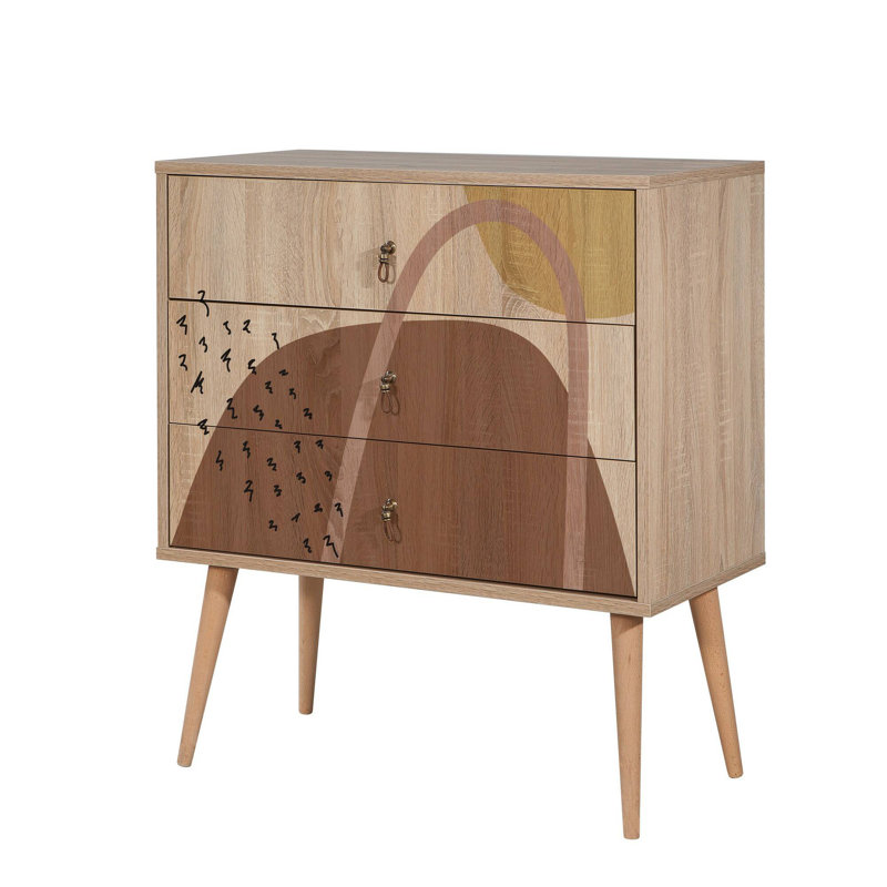 80cm W 3 - Drawer Chest of Drawers