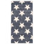 Ensemble de tapis à motif géométrique bleu marine / ivoire Janill-1503370535
