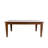 Classic Brown Particle Board Extendable Dining Table, 106.5 in Rectangular, Seats 14+ Fully Extended