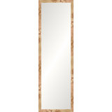 Blonde Burl Full Length Mirror