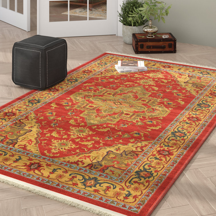 Tapis rouge de style oriental Eesi