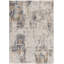 Tapis beige à motif abstrait Mcevoy-338680450