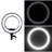LED Ring Video Continuous Lighting Kit